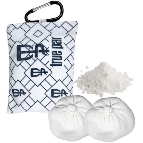 Refillable disc golf chalk bag - disc,