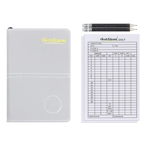 Scott edward golf scorecard - scott,