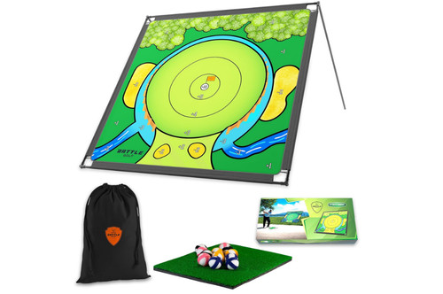 Battle golf chipping practice - golf,